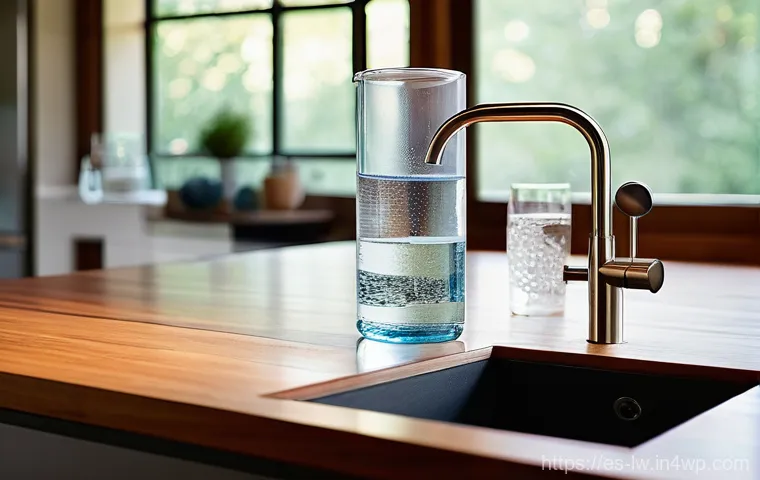 자연형 물 정화 시스템의 설치 및 운영 비용 절감 전략 - **Prompt 1: Family Enjoying Pure Water at Home**
    "A vibrant, sunlit kitchen in a modern Spanish-...