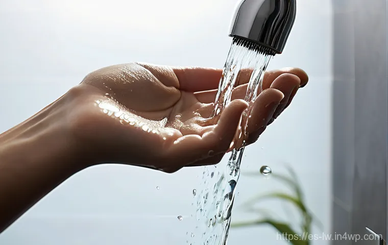 자연형 물 정화 시스템의 설치 후 효과 분석 - **Prompt 2: Sustainable Living with Pure Water**
    "A vibrant, engaging photo of a friendly female...